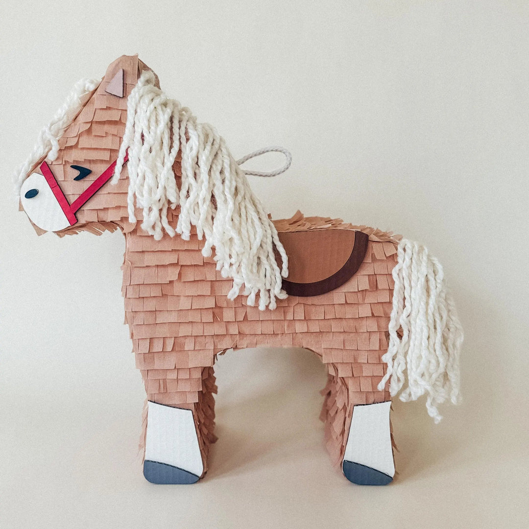 🐴 Birthday Horse Piñata – Handmade 22” Party Decoration with String Mane & Candy Holder mamaspinatas 🐴 Birthday Horse Piñata – Handmade 22” Party Decoration with String Mane & Candy Holder Bonjour Fete - Party Supplies