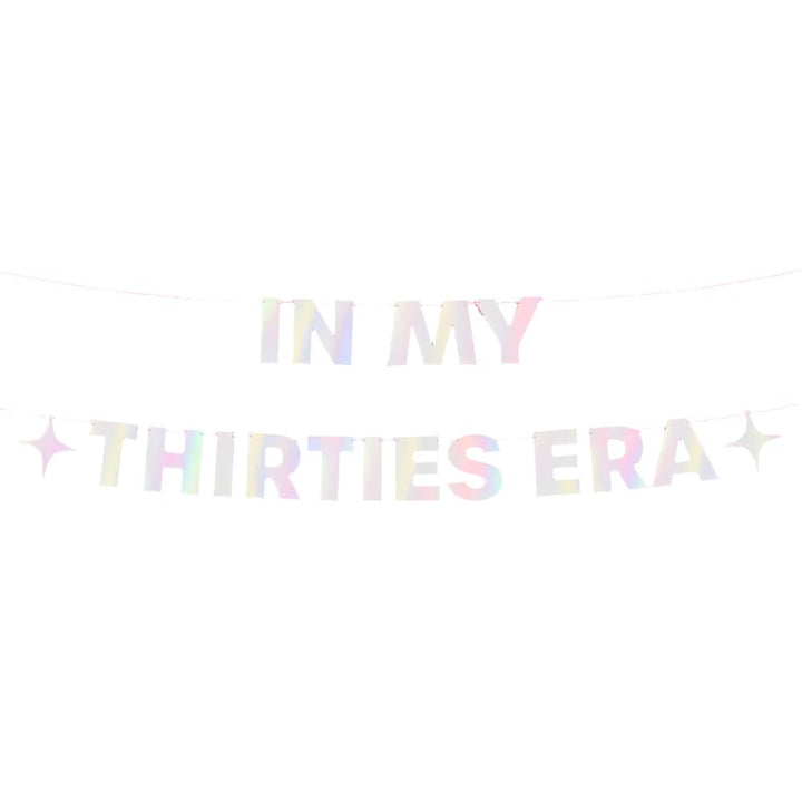 IN MY 30'S ERA SWIFTIE BANNER xo, Fetti Garlands & Banners Bonjour Fete - Party Supplies