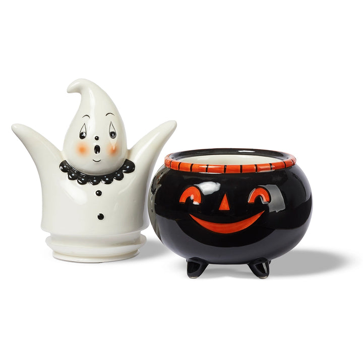 Johanna Parker Vintage Halloween Ghost Jar Bonjour Fete Party Supplies Halloween Home Decor