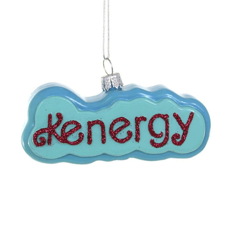 KENERGY GLASS ORNAMENT BY CODY FOSTER Cody Foster Co. Bonjour Fete - Party Supplies