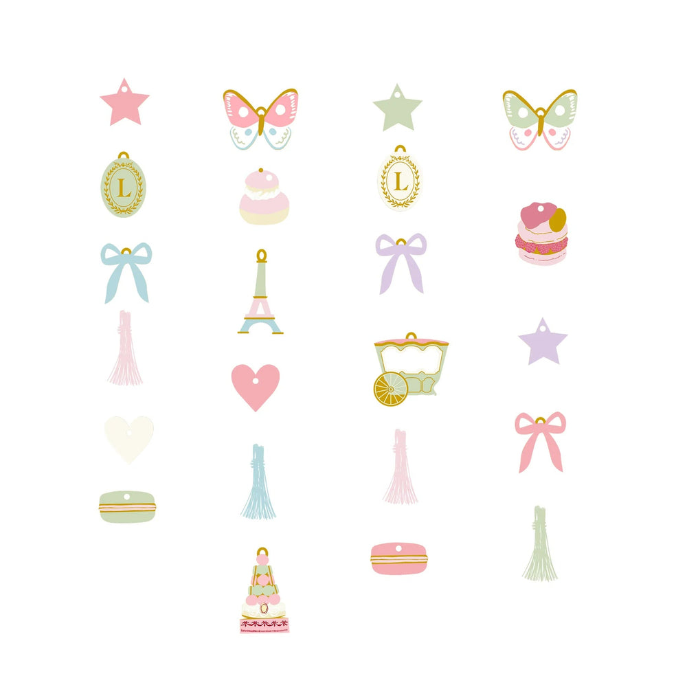 Laduree Charm Bracelet Advent Calendar Bonjour Fete Party Supplies Advent Calendars
