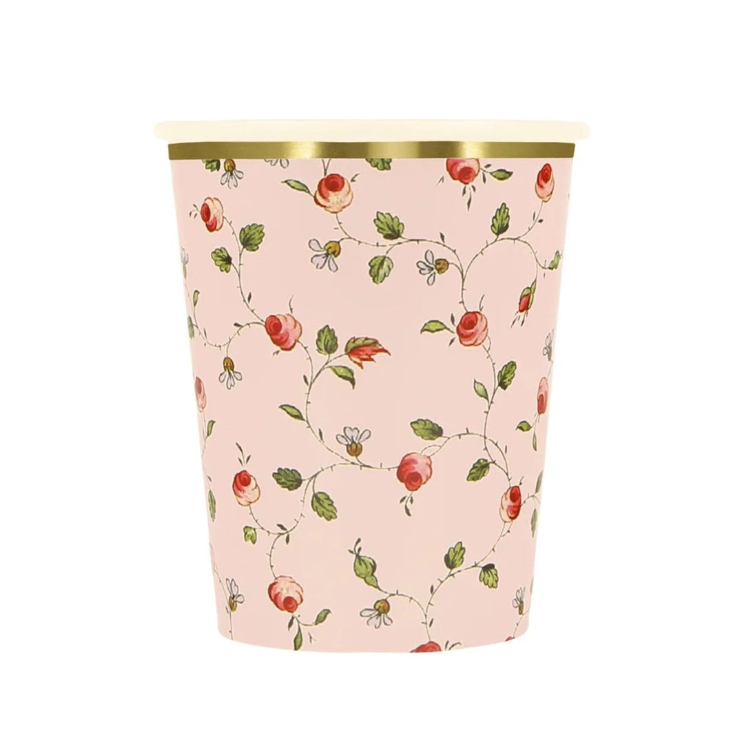 Laduree Paris Rose Bud Party Cups Bonjour Fete Party Supplies Laduree Party