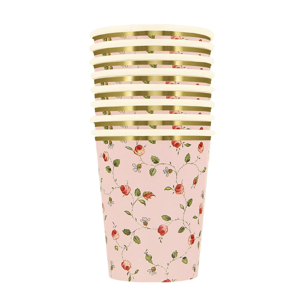 Laduree Paris Rose Bud Party Cups Bonjour Fete Party Supplies Laduree Party