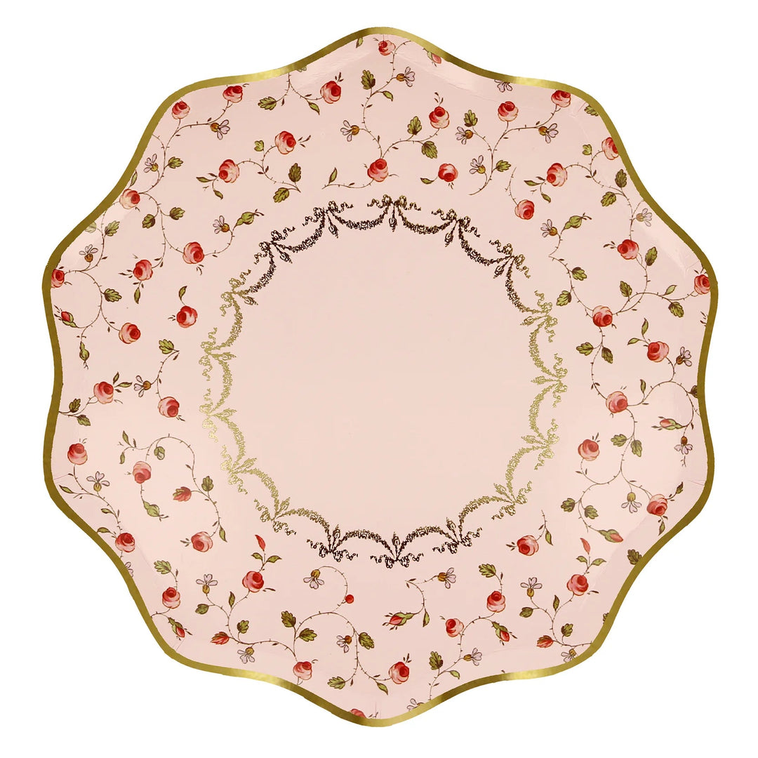 Laudree Paris Rose Bud Plates Bonjour Fete Party Supplies Laduree Party