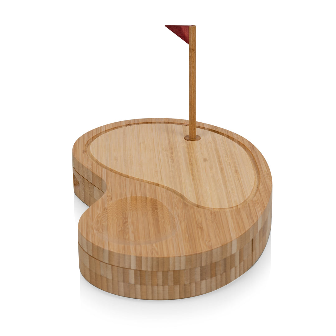 Sand Trap Golf Cheese Cutting Board & Tools Set - Bonjour Fête 