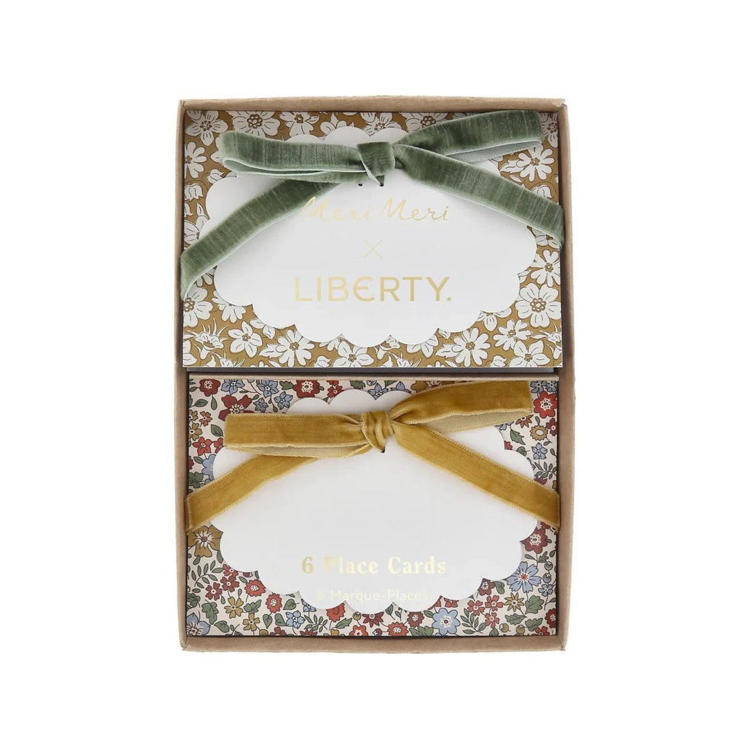 Meri Meri X Liberty Thanksgiving Place Cards