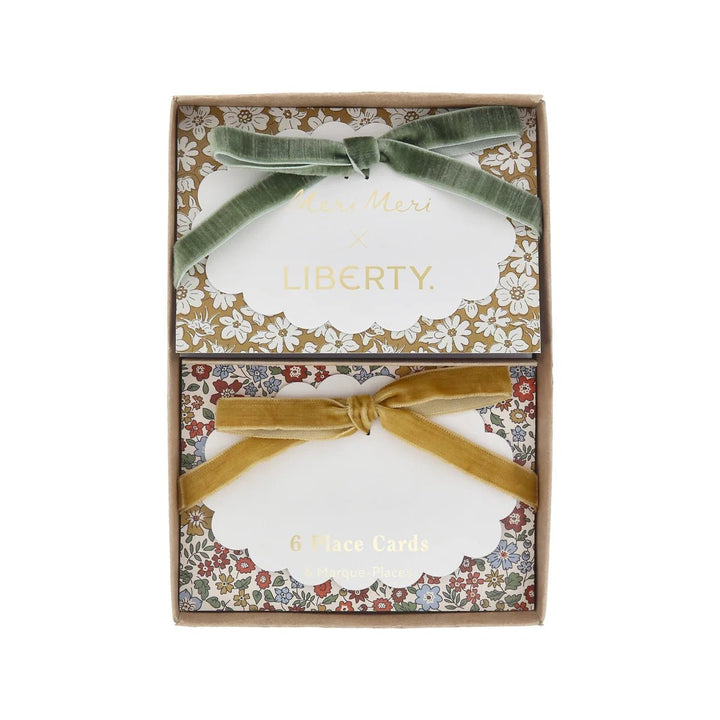 Meri Meri X Liberty Thanksgiving Place Cards