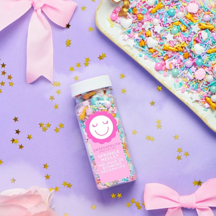 LOVE ERA SPRINKLE MEDLEY Sweetapolita Sprinkles LOVE ERA SPRINKLE MEDLEY Bonjour Fete - Party Supplies