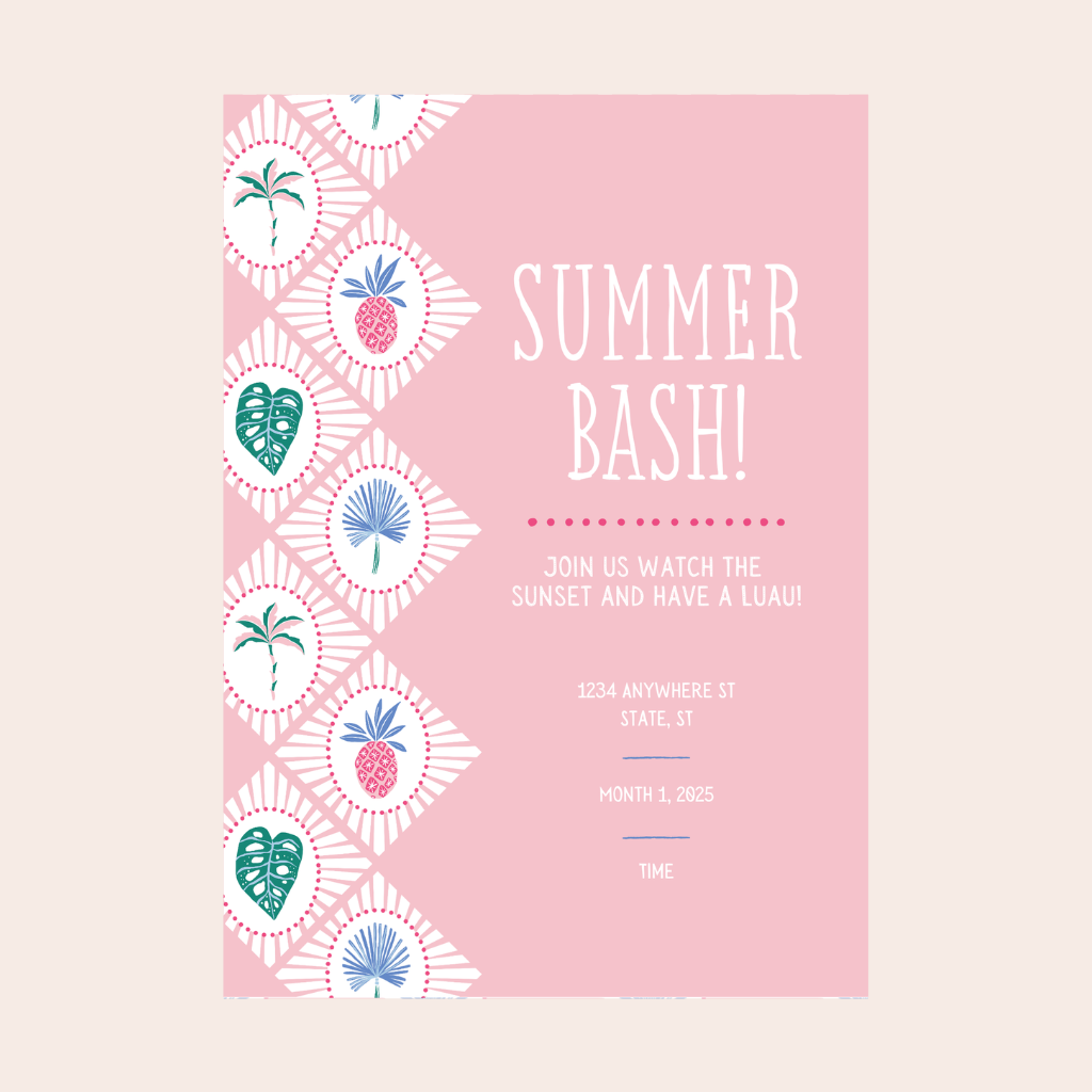 LUAU TROPICAL ICON DIGITAL PARTY INVITATION DOWNLOAD Bonjour Fête LUAU TROPICAL ICON DIGITAL PARTY INVITATION DOWNLOAD Bonjour Fete - Party Supplies