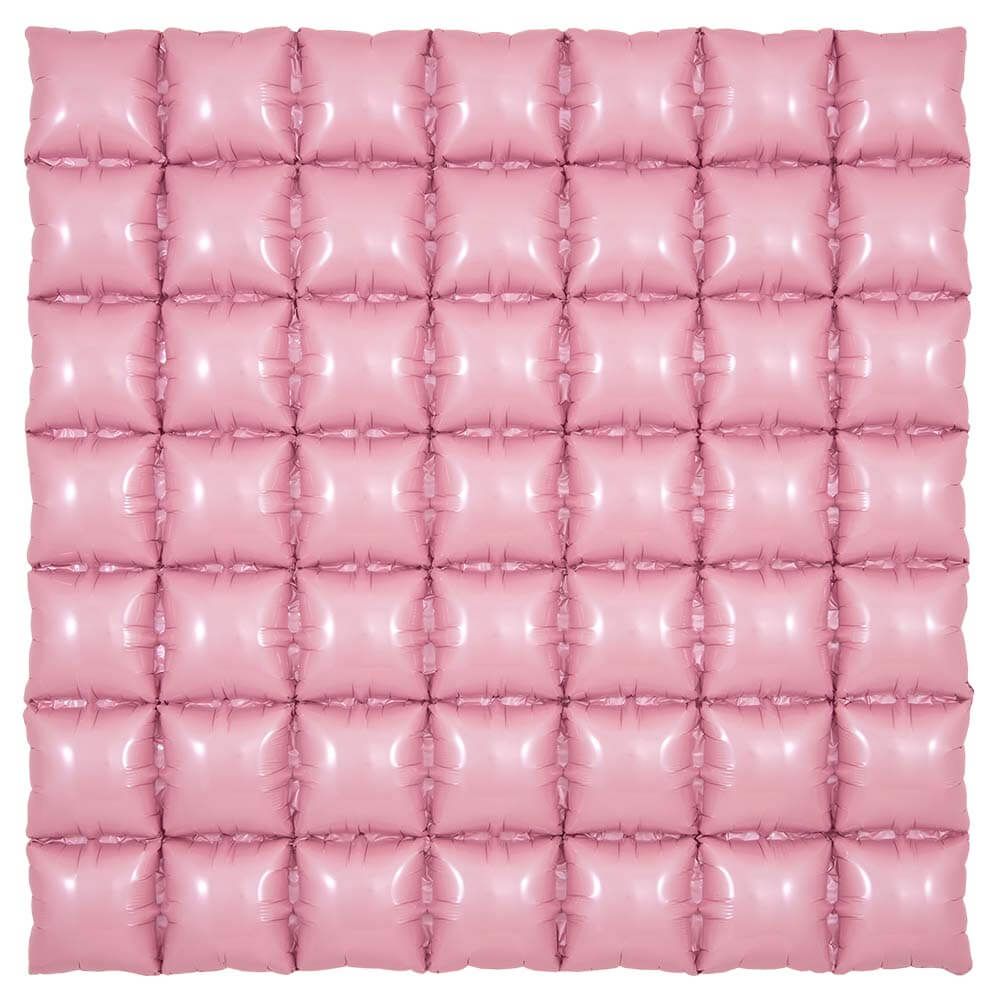 Matte Pink Waffle Panel Balloon Bonjour Fete Party Supplies Photobooth & Signage