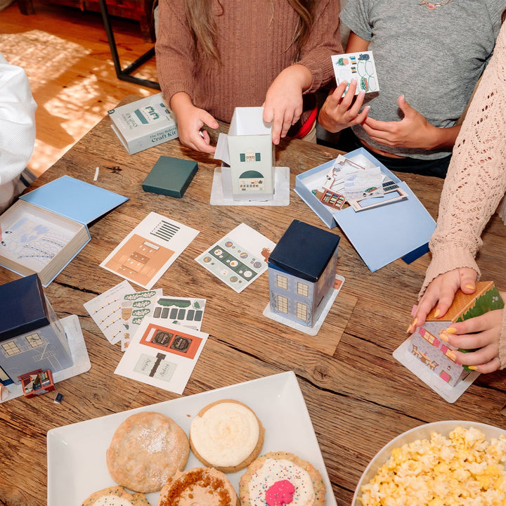 Tiny Bakery Craft Kit Make It Cute, LLC Craft Kit Tiny Bakery Craft Kit Bonjour Fete - Party Supplies