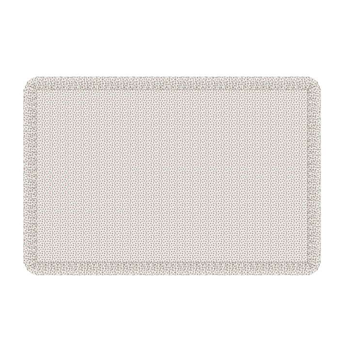 Mildred Floral Cream Rectangle Ruffled Tablecloth