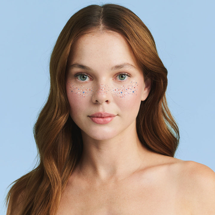 FOURTH OF JULY FRECKLE TEMPORARY TATTOOS - Bonjour Fête 