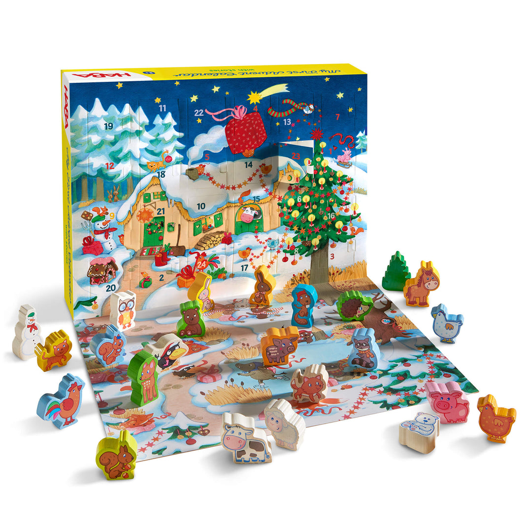 My First Advent Calendar - Farmyard Animals HABA USA Stacking & Sorting My First Advent Calendar - Farmyard Animals Bonjour Fete - Party Supplies
