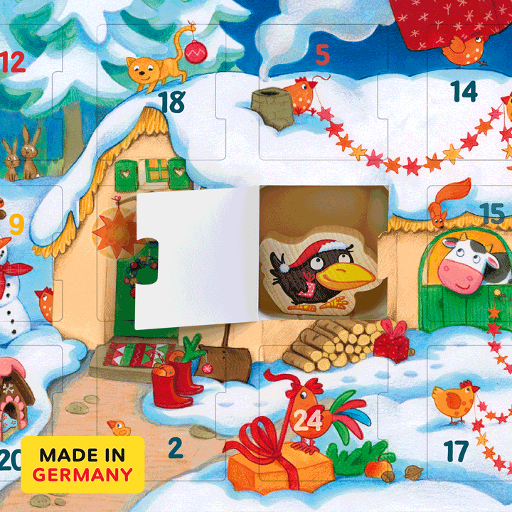 My First Advent Calendar - Farmyard Animals HABA USA Stacking & Sorting My First Advent Calendar - Farmyard Animals Bonjour Fete - Party Supplies