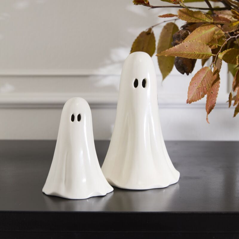 GHOST FIGURINE Accent Decor Halloween Home Decor GHOST FIGURINE Bonjour Fete - Party Supplies