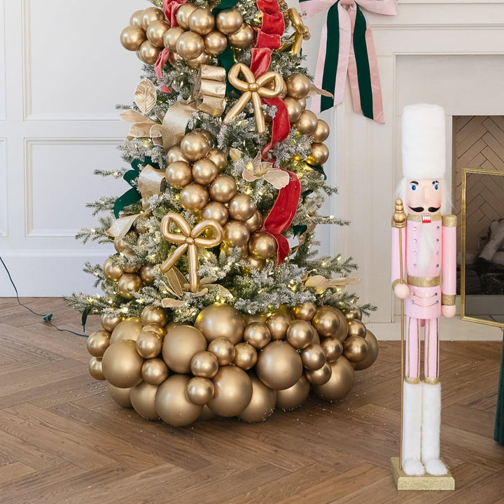 LARGE PINK NUTCRACKER 8 Oak Lane 0 Faire LARGE PINK NUTCRACKER Bonjour Fete - Party Supplies