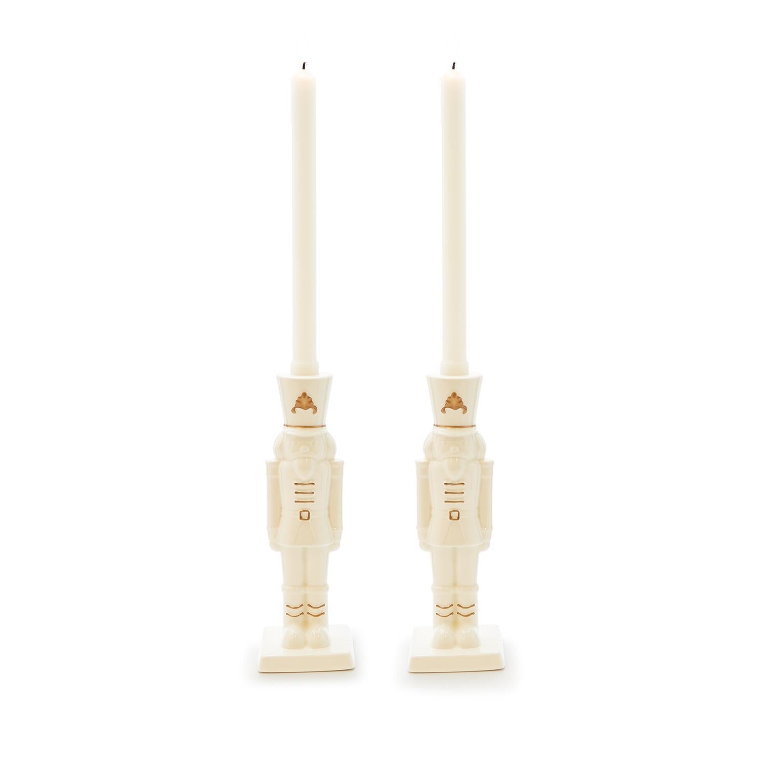 Nutcracker Taper Candle Holders