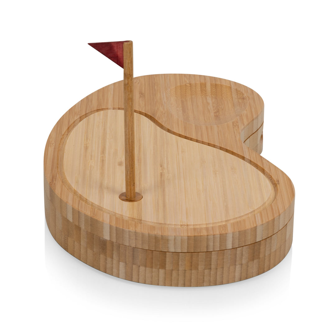 Sand Trap Golf Cheese Cutting Board & Tools Set - Bonjour Fête 