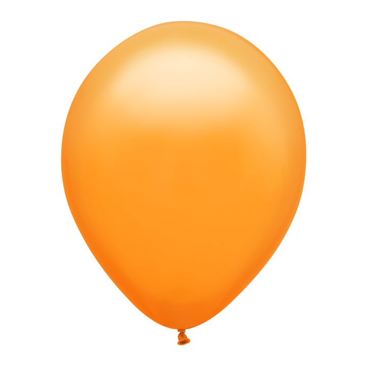 ORANGE LATEX BALLOON Qualatex Balloons Standard - 11" Bonjour Fete - Party Supplies