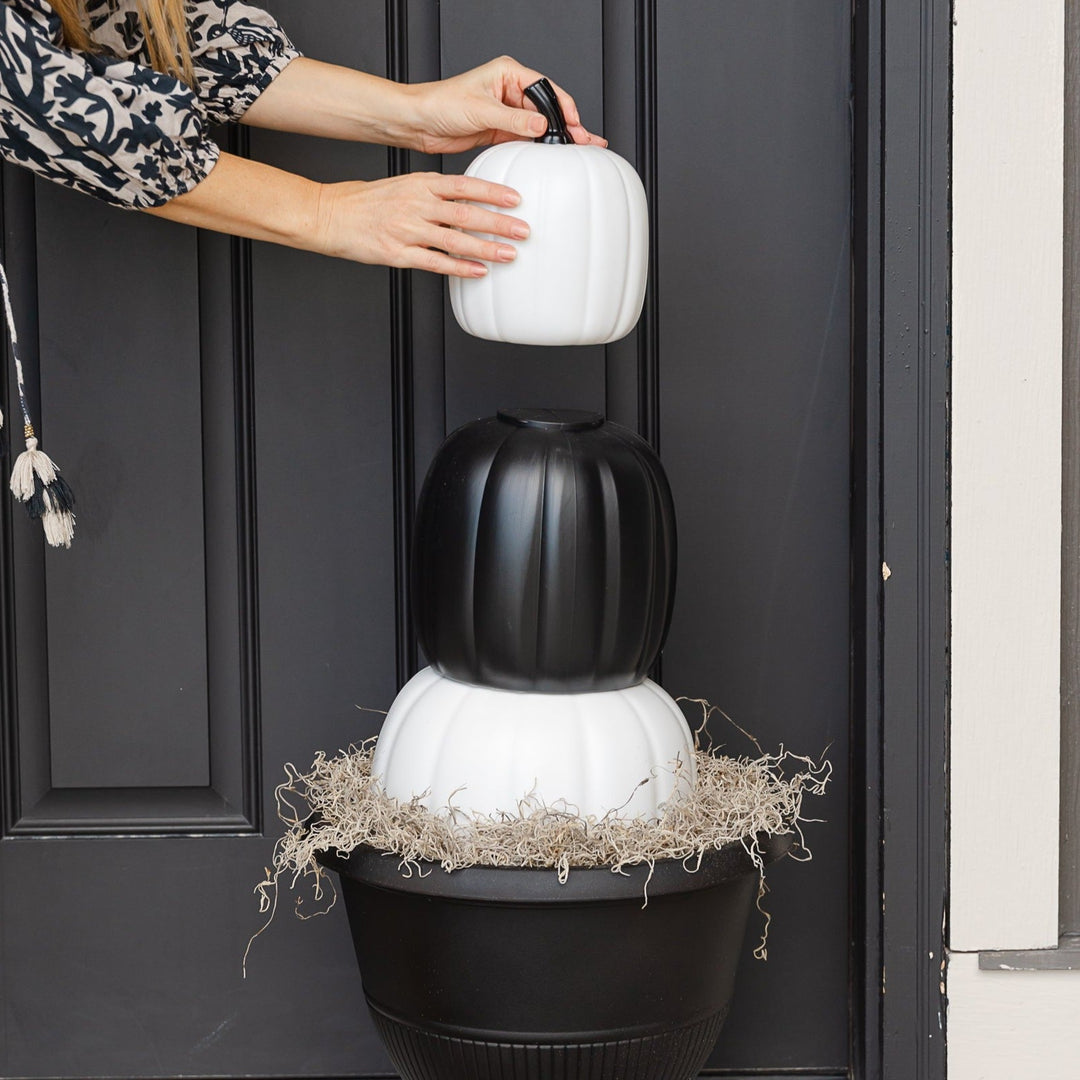 STACKING PUMPKINS The Gerson Companies Bonjour Fete - Party Supplies