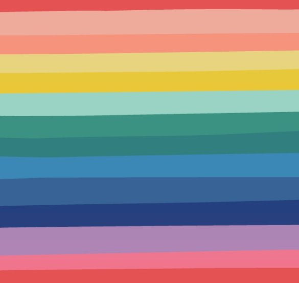 Over the Rainbow Dog Collar