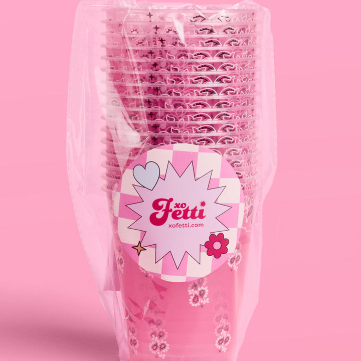 Cowgirl Cups - 16 resuable cups - Bonjour Fête 