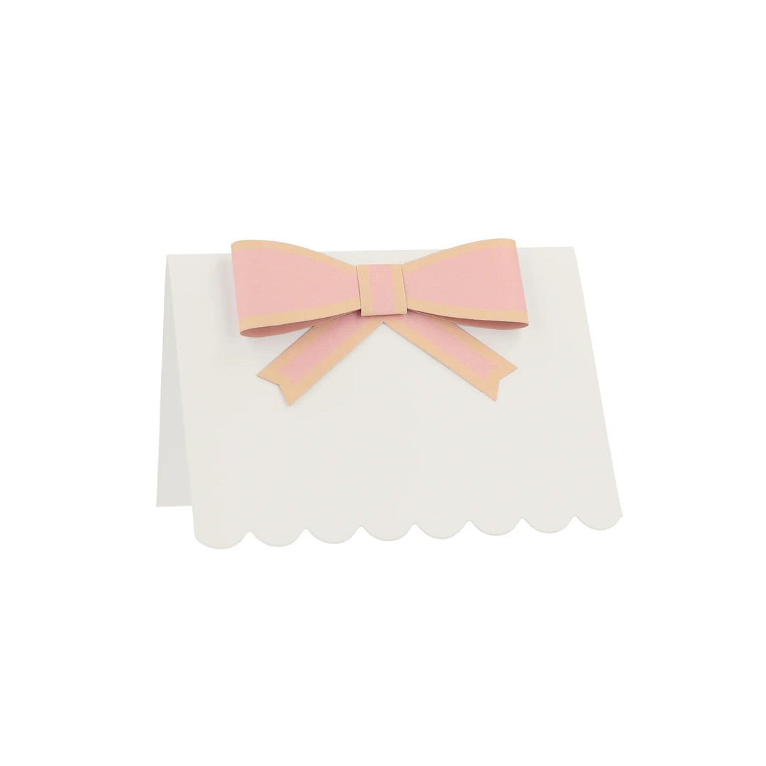 Pastel Bow Place Cards Bonjour Fete Party Supplies Easter Party Supplies