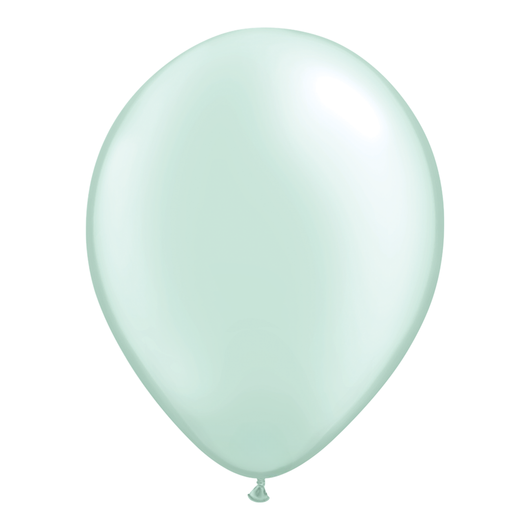 PASTEL MINT LATEX BALLOON Qualatex Balloons Bonjour Fete - Party Supplies