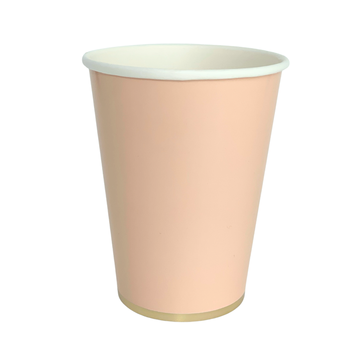 SWEET PEACH SIGNATURE CUPS Bonjour Fete Cups Bonjour Fete - Party Supplies