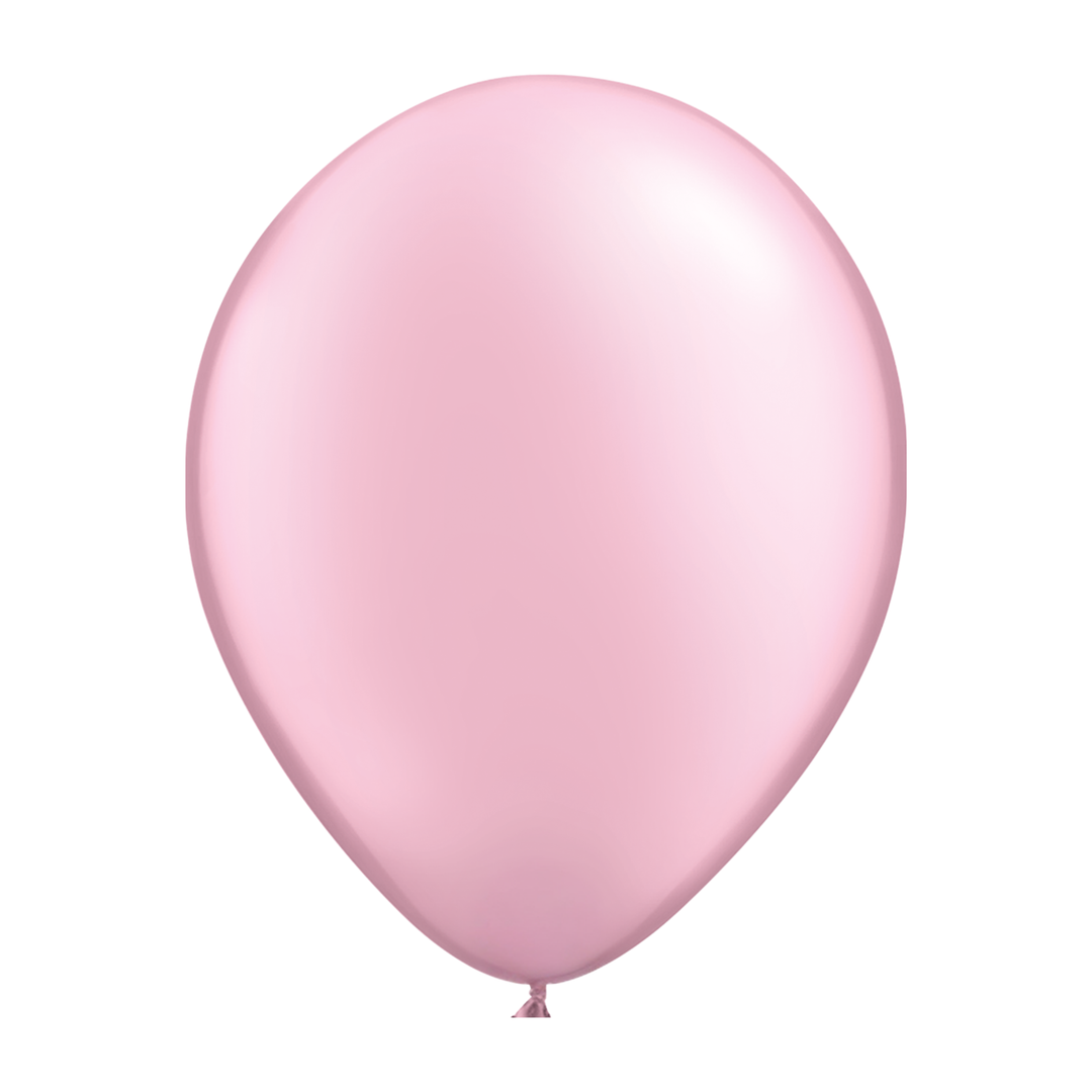 PEARL PINK LATEX BALLOON Qualatex Balloons Bonjour Fete - Party Supplies