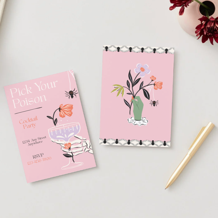 PICK YOUR POISON DIGITAL PARTY INVITATION DOWNLOAD Bonjour Fête PICK YOUR POISON DIGITAL PARTY INVITATION DOWNLOAD Bonjour Fete - Party Supplies