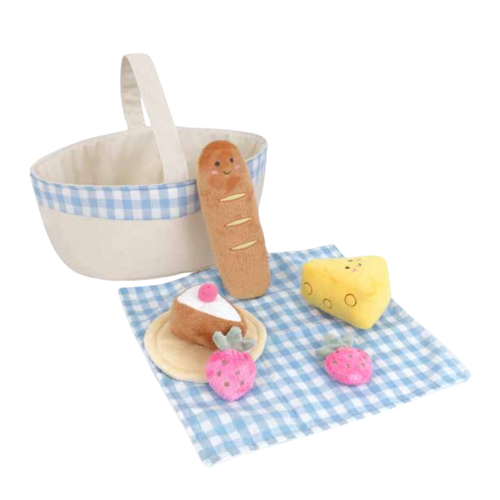 PICNIC PLUSH PLAYSET Mon Ami Dolls & Stuffed Animals PICNIC PLUSH PLAYSET Bonjour Fete - Party Supplies
