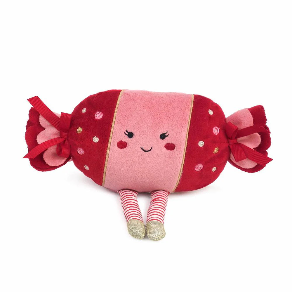 PINK CANDY PLUSH TOY Mon Ami Dolls & Stuffed Animals Bonjour Fete - Party Supplies
