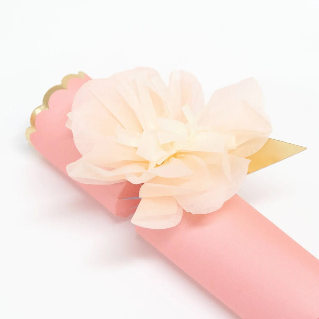 Tissue Floral Pink Crackers