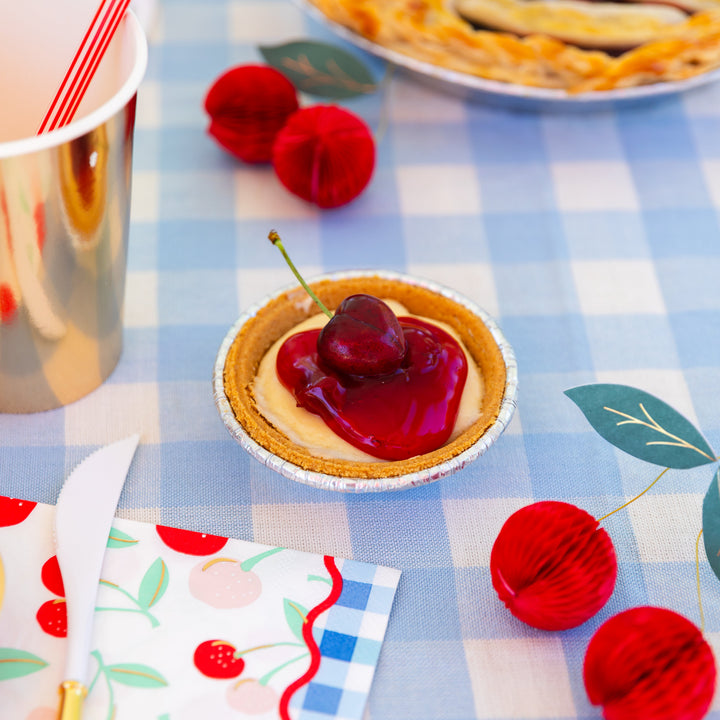 Patriotic Cherry Pie Gingham Party- Bonjour Fete Party Supplies