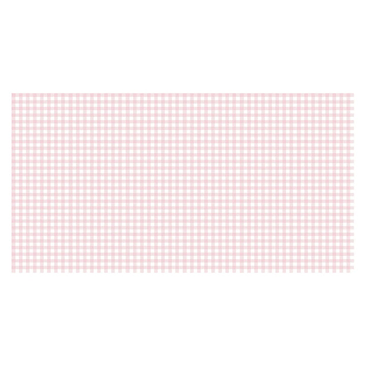 Pink Gingham Paper Tablecloth