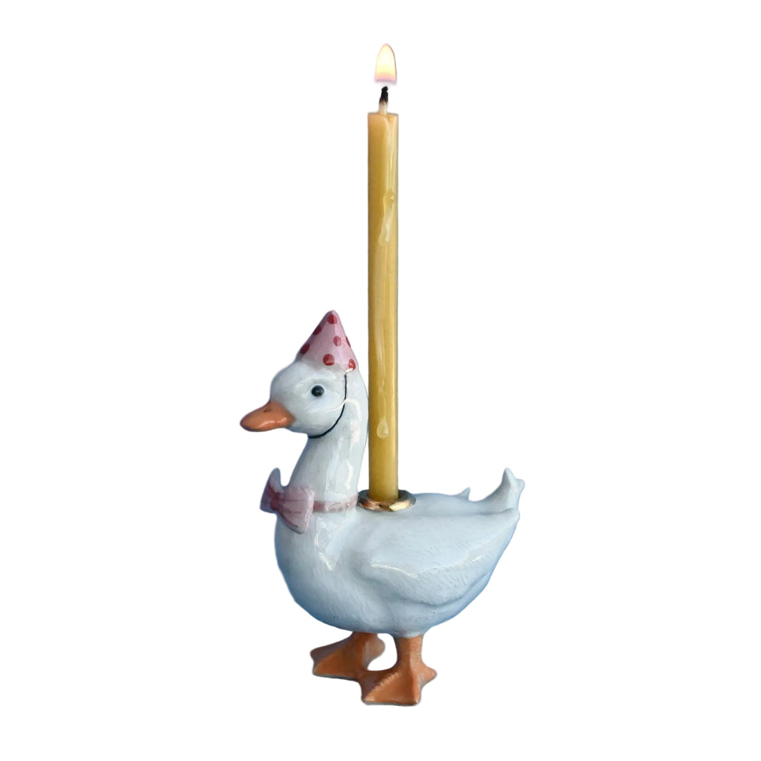 Pink Goose Cake Topper Camp Hollow Cake Topper Pink Goose Cake Topper Bonjour Fete - Party Supplies