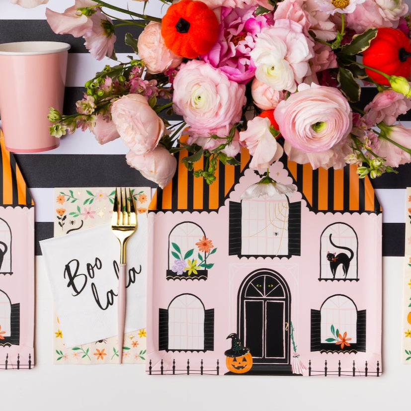 BOO LA LA COCKTAIL NAPKINS Bonjour Fete Halloween Party Supplies BOO LA LA COCKTAIL NAPKINS Bonjour Fete - Party Supplies