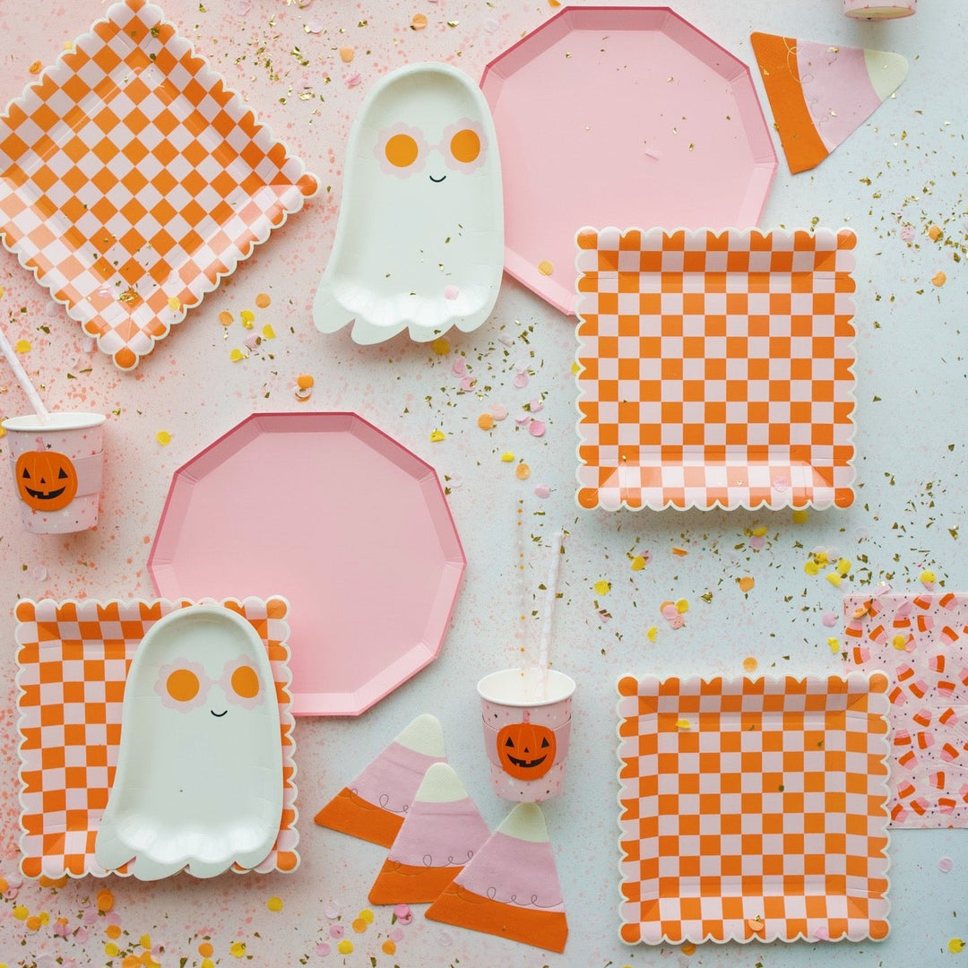 PINK HALLOWEEN PARTY KIT Bonjour Fête Bonjour Fete - Party Supplies