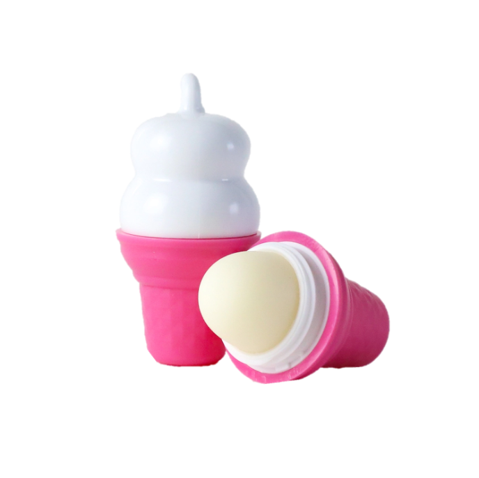 PINK ICE CREAM LIP BALM Rebels Refinery Bonjour Fete - Party Supplies