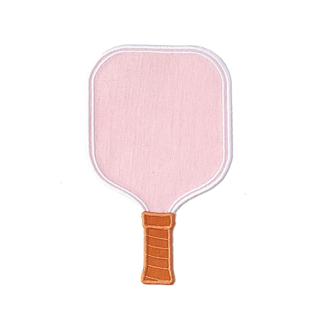 Pink Pickleball Paddle Linen Cocktail Napkins Bonjour Fete Party Supplies Sports Party