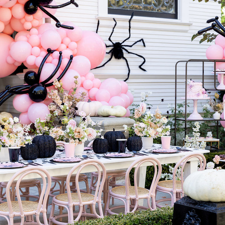 Pink Spider Halloween Party