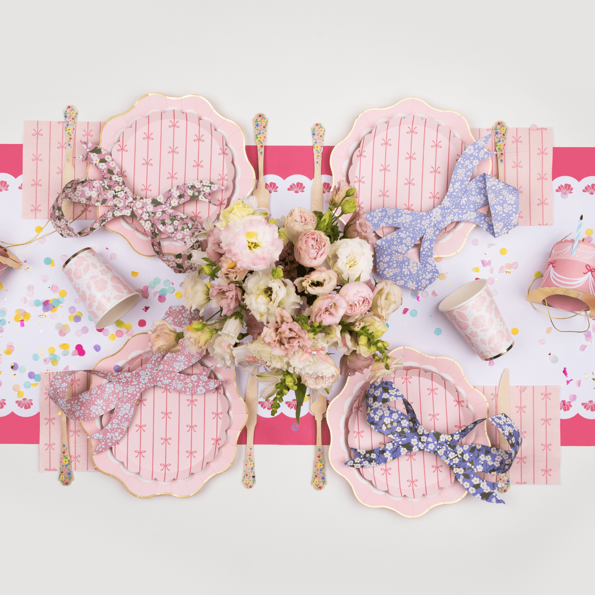 Bonjour Fête Bow Napkins - Thumbnail 4