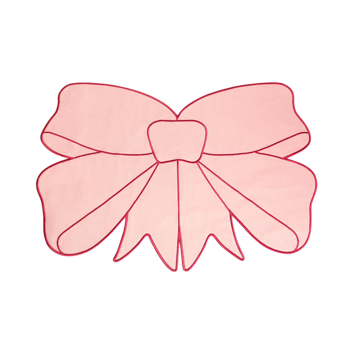 COQUETTE BOW PLACEMAT SET 54Celsius Placemats COQUETTE BOW PLACEMAT SET Bonjour Fete - Party Supplies