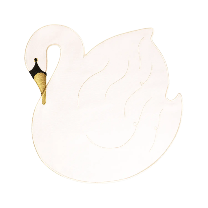 SWAN PLACEMAT SET 54Celsius Placemats SWAN PLACEMAT SET Bonjour Fete - Party Supplies
