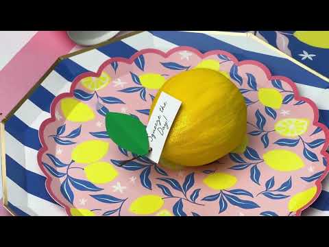 PETAL PINK SIGNATURE CABANA STRIPE TABLE RUNNER