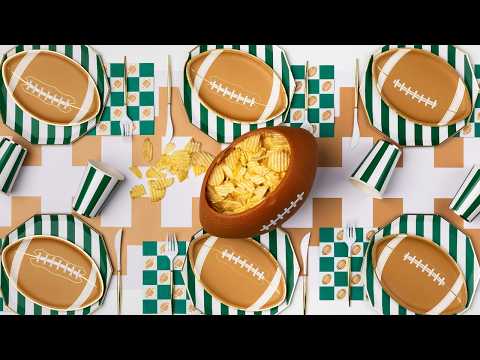 Football Party Ideas- Bonjour Fete Party Supplies