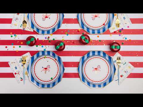 Petite Playground Birthday Party for Kids- Bonjour Fete Party Supplies