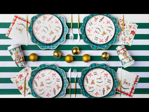 Christmas Plaid Kids Party
